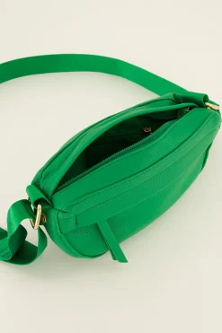 My Jewellery Sac à Bandoulière Foncé Vert Fashion