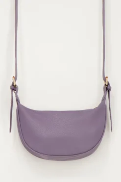 My Jewellery Sac à Bandoulière à Fermeture éclair Dorée Violet New