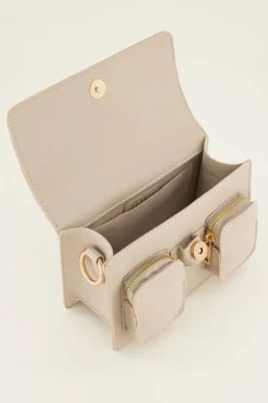 My Jewellery Sac à Main à Poches Beige Fashion