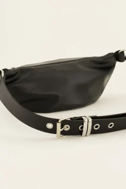 My Jewellery Sac Banane Noir Avec Clous Hot