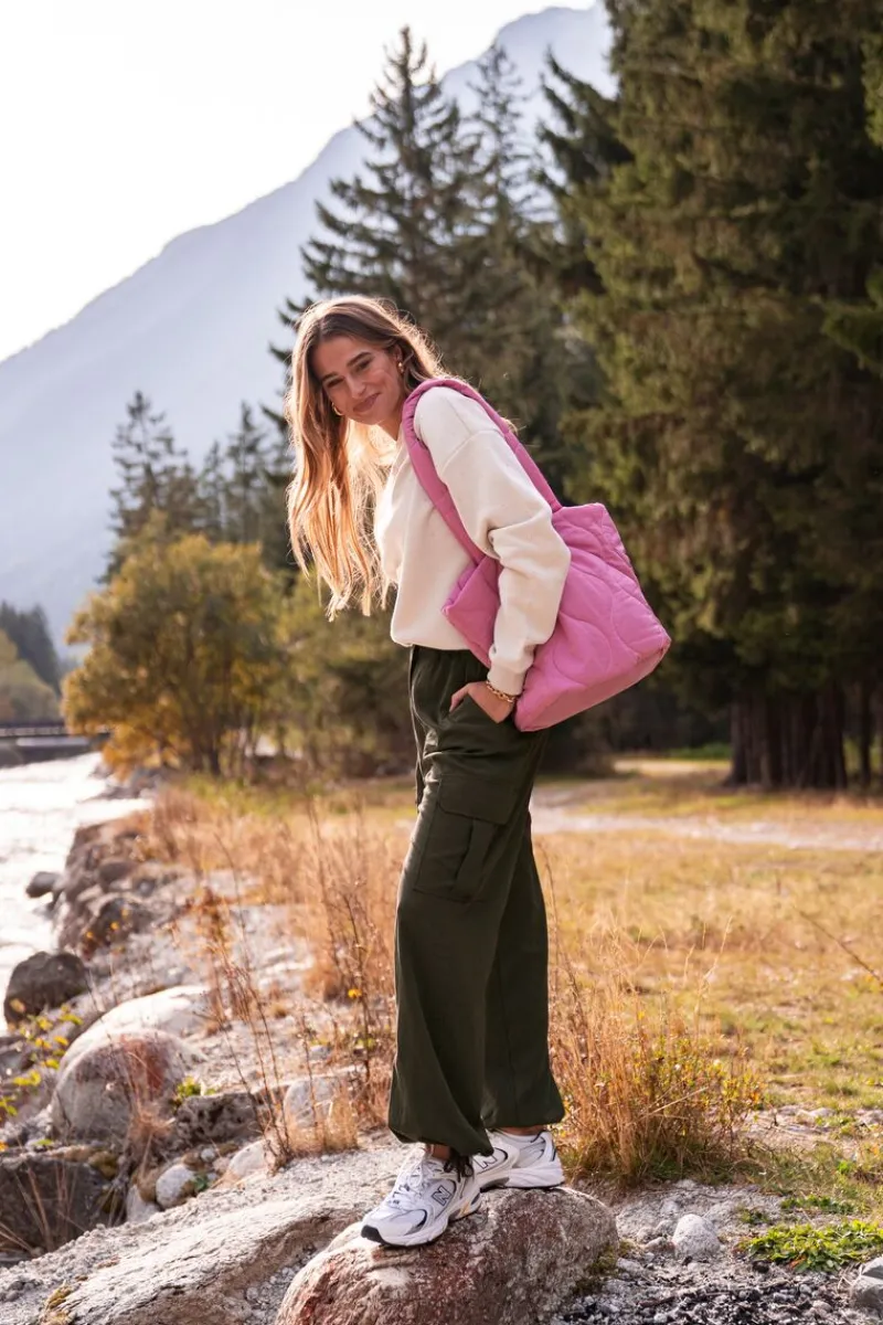 My Jewellery Sac Cabas Matelassé Rose Fashion