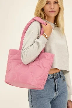 My Jewellery Sac Cabas Matelassé Rose Fashion