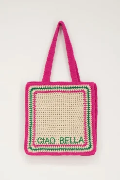 My Jewellery Sac En Crochet Ciao Bella Rose Fashion