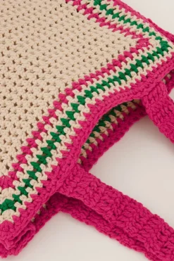 My Jewellery Sac En Crochet Ciao Bella Rose Fashion