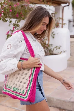 My Jewellery Sac En Crochet Ciao Bella Rose Fashion