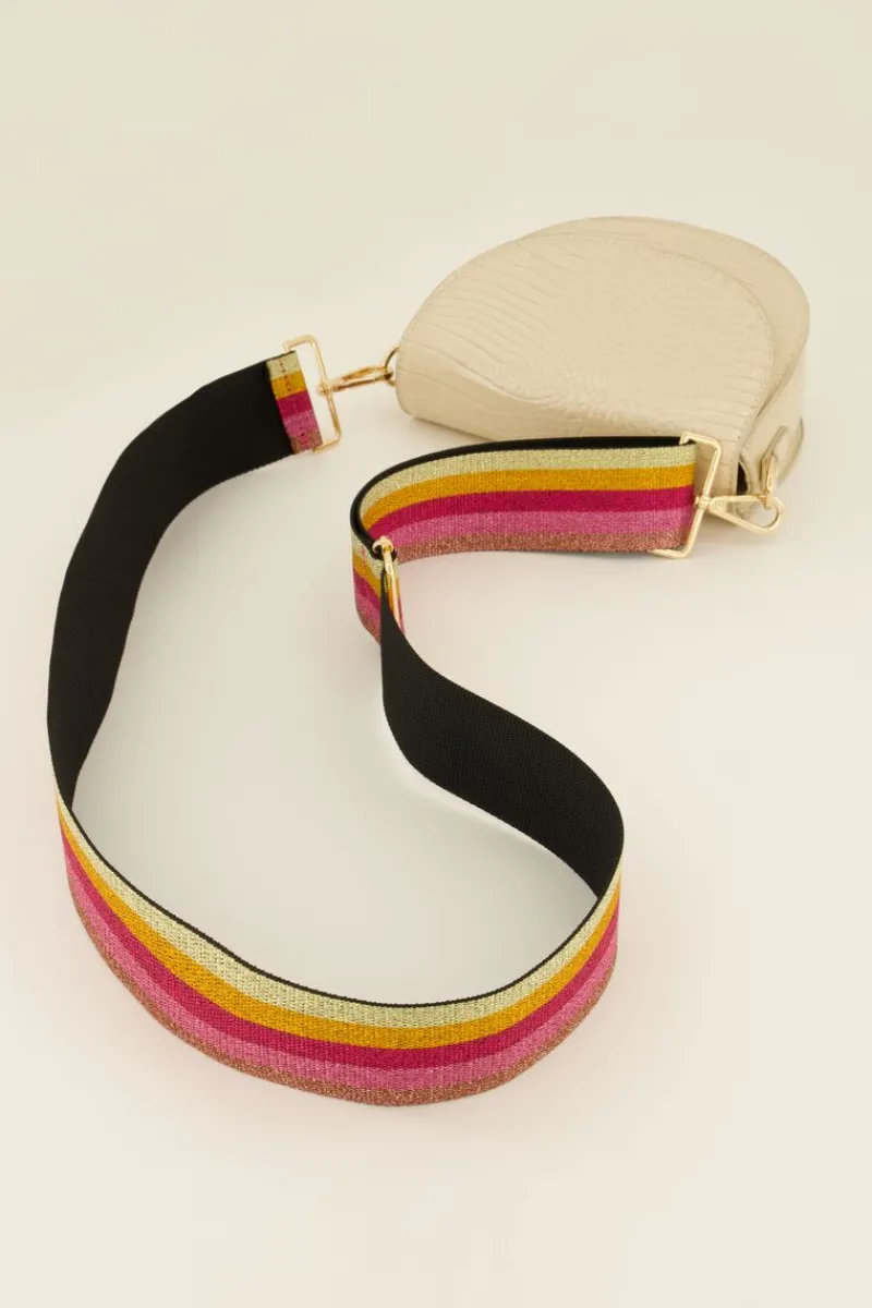 My Jewellery Sangle Multicolore Rayée Avec Lurex Outlet