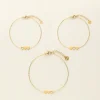 My Jewellery Set De 3 Bracelets Mère-enfants à Coeur Discount