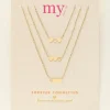 My Jewellery Set De 3 Colliers à 3 Coeurs New