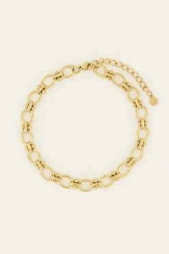My Jewellery Sunchasers Bracelet De Cheville Grosse Chaîne Fashion