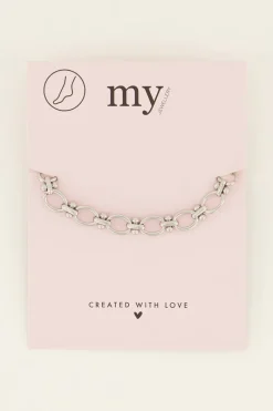 My Jewellery Sunchasers Bracelet De Cheville Grosse Chaîne Fashion