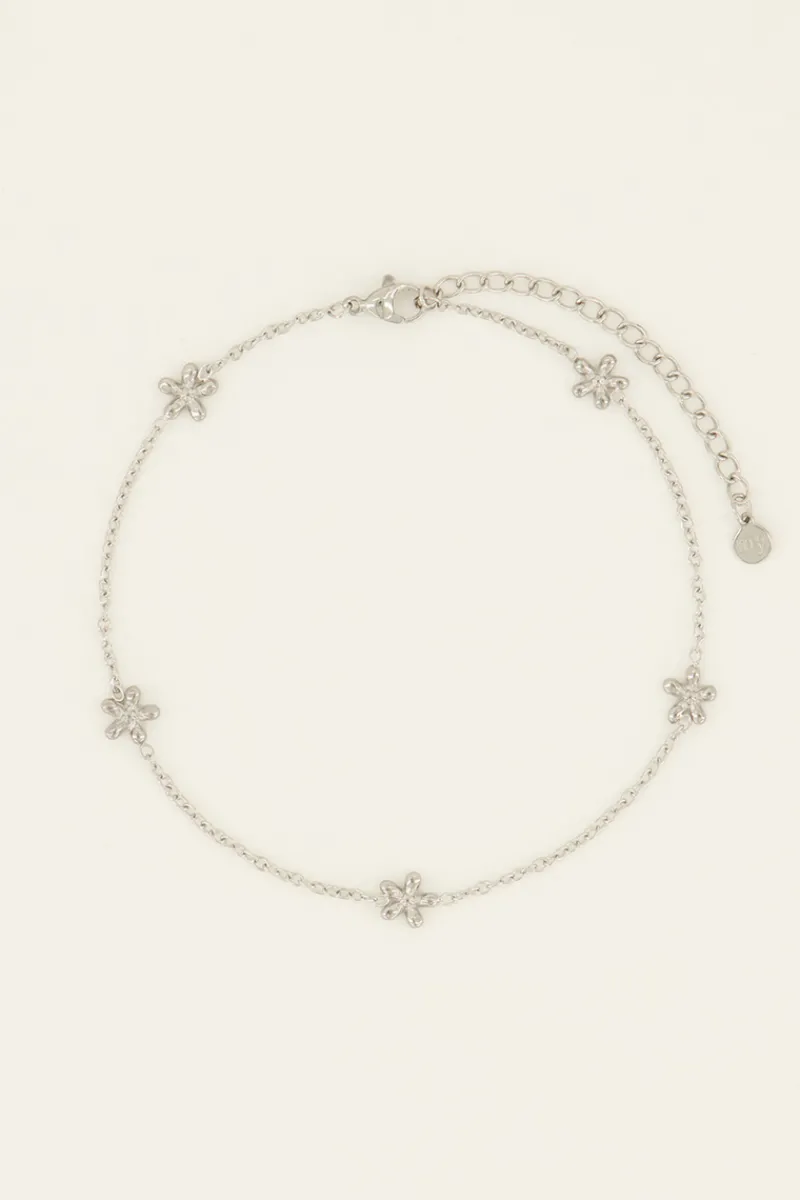 My Jewellery Sunchasers Bracelet De Cheville Chaîne à Fleurs Outlet