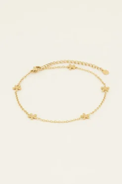 My Jewellery Sunchasers Bracelet De Cheville Chaîne à Fleurs Outlet