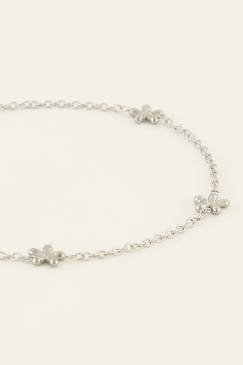 My Jewellery Sunchasers Bracelet De Cheville Chaîne à Fleurs Outlet