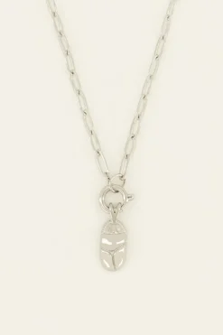 My Jewellery Sunchasers Collier Avec Fermoir Et Pendentif Scarabée Outlet