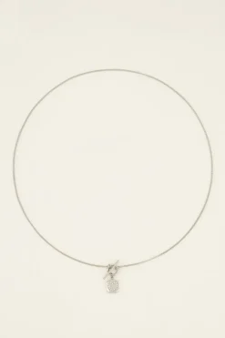 My Jewellery Sunchasers Collier Avec Fermoir Et Cœur En Strass Clearance