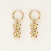 My Jewellery Sunrocks Boucles D'oreilles Avec Doubles Fleurs Best