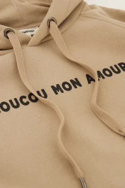 My Jewellery Sweat à Capuche ''Au Revoir'' Beige Best