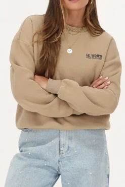 My Jewellery Sweat Beige ''Le Temps'' Multicolore Discount