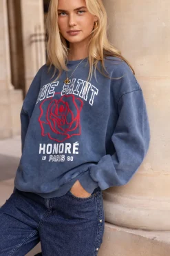 My Jewellery Sweat Bleu Foncé 