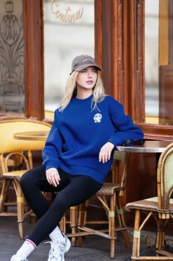 My Jewellery Sweat Bleu « Rive Gauche Droite » Discount