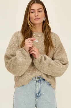 My Jewellery Sweat De Soirée Beige Clearance
