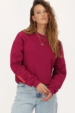 My Jewellery Sweat Graffiti Bordeaux "L'amour" Rouge foncé/Bordeaux Online
