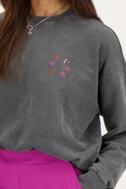 My Jewellery Sweat Gris Foncé Pink L’Amour New
