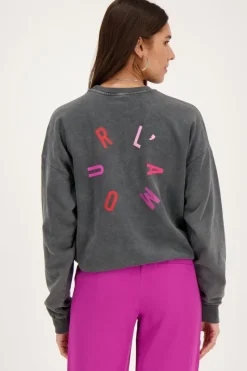 My Jewellery Sweat Gris Foncé Pink L’Amour New