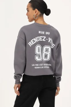 My Jewellery Sweat Gris Foncé 