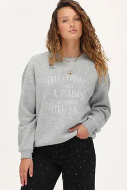 My Jewellery Sweat Gris "Hotel Amour" Sale