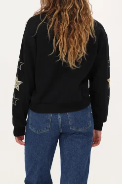 My Jewellery Sweat Noir Avec étoiles Dorées Sale