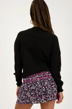 My Jewellery Sweat Structuré Noir Fashion