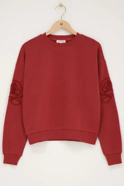 My Jewellery Sweat Rouge Avec Broderie Online