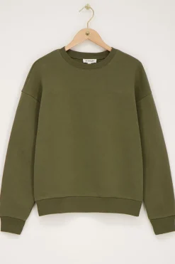 My Jewellery Sweat Avec Volant Et écusson Vert foncé Online