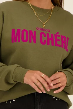 My Jewellery Sweat Mon Chéri Vert Hot