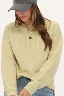 My Jewellery Sweat Vert "Muse" Vert olive/Vert Clearance