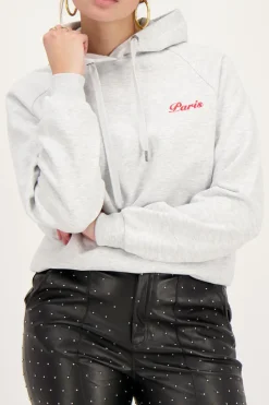 My Jewellery Sweat-shirt Paris City Gris Outlet
