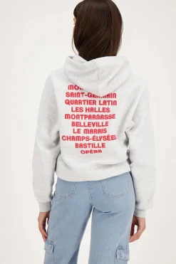 My Jewellery Sweat-shirt Paris City Gris Outlet
