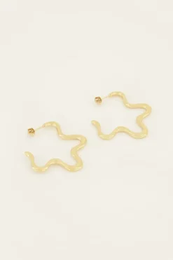 My Jewellery Swirl Boucles D’oreilles De Forme Ondulée Online