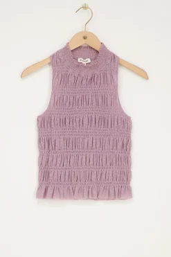 My Jewellery Top à Smocks Lilas Fashion