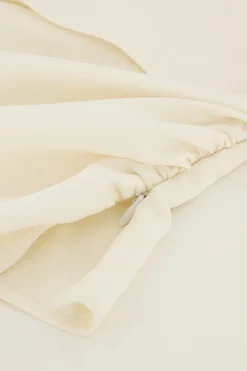 My Jewellery Top Bustier Blanc Drapé Blanc/Crème New