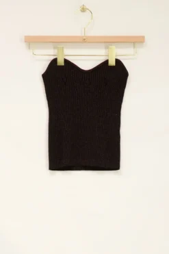 My Jewellery Top Corset Avec Lurex Noir Best