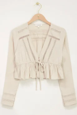 My Jewellery Top Court En Lin Beige Online