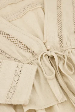 My Jewellery Top Court En Lin Beige Online