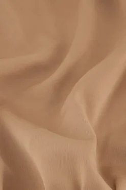 My Jewellery Top En Satin Avec Bouton Beige Fashion