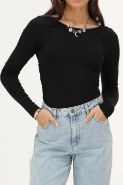 My Jewellery Top Avec Dos Nu Noir Discount