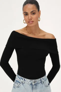 My Jewellery Top Texturé Noir Discount
