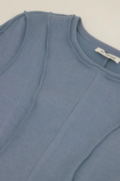 My Jewellery Top Péplum Bleu Online