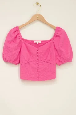 My Jewellery Top Rose Style Corset à Manches Longues Fashion
