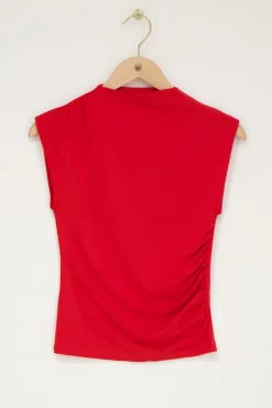 My Jewellery Top à Plis Rouge Best